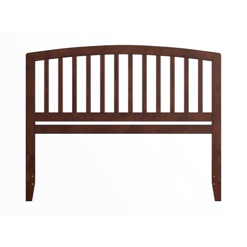 Kitchen Queen Richmond Walnut Headboard Solid Hardwood Classic Design Durable...