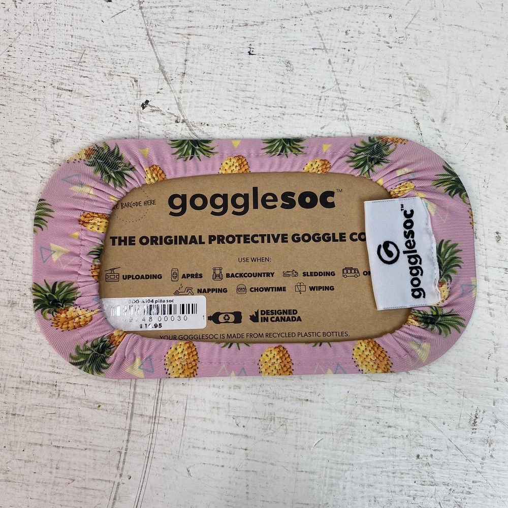 GOGGLESOC: Microfiber Protective Goggle Cover - Pina