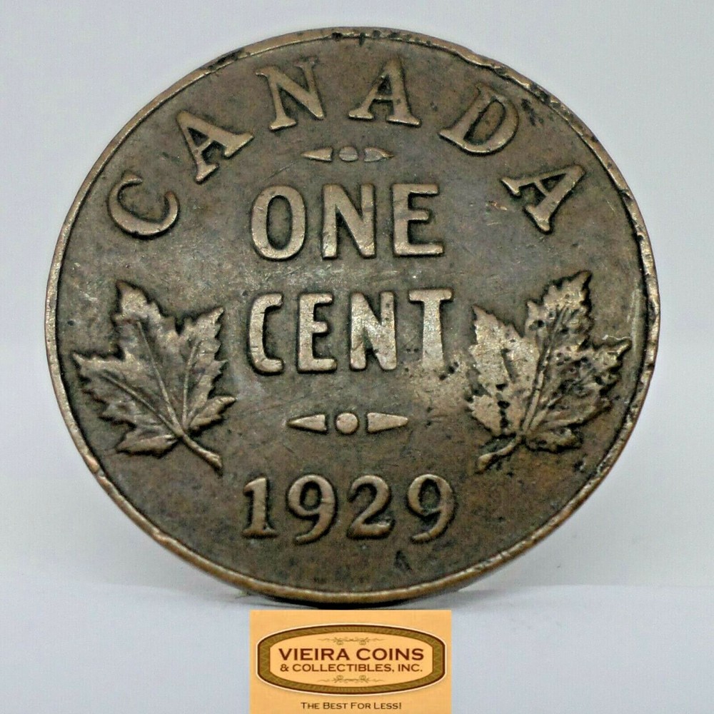 1929 Canada One Cent, Free Shipping -  #C20848NQ