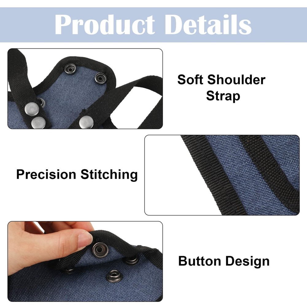 3Pcs Chicken Saddle for Hens, Saddles with Adjustable Strap, Chicken