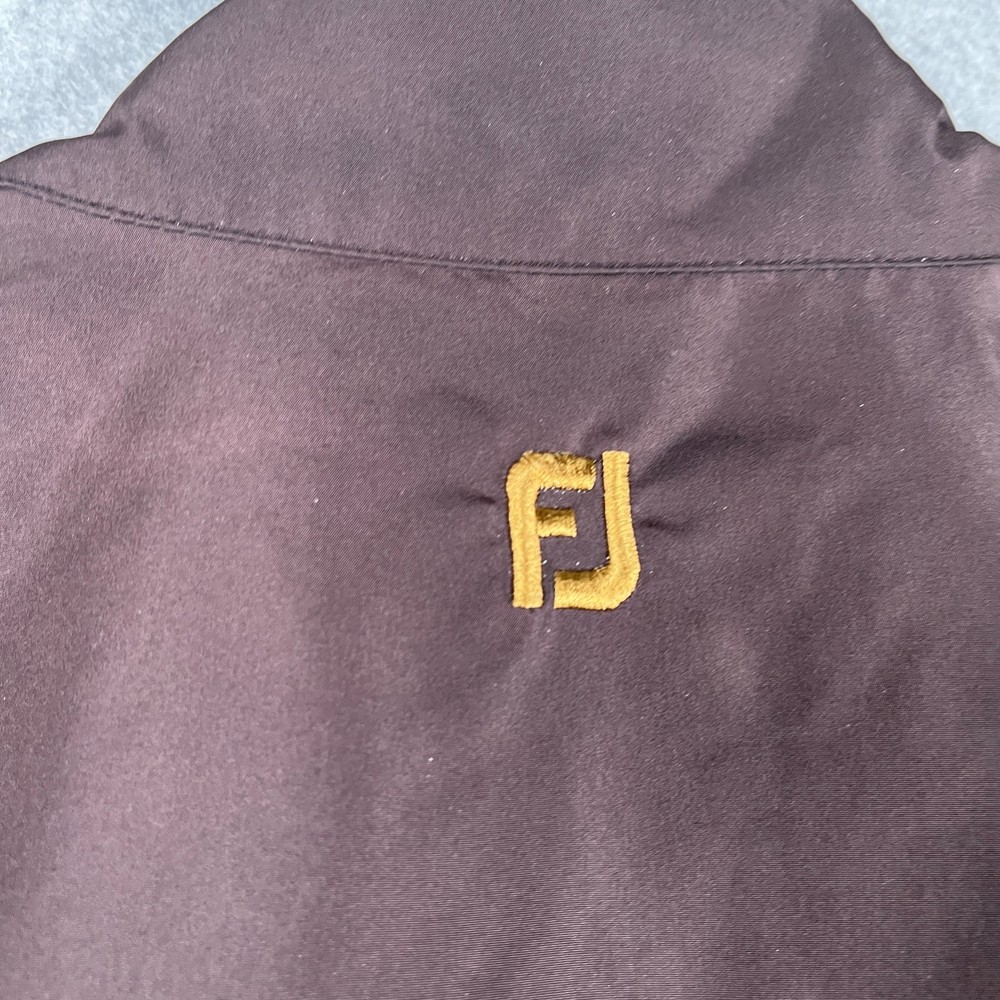 Dry Joys Wind Breaker Large 1/2 Zip Button Pullover Golf Active Mens