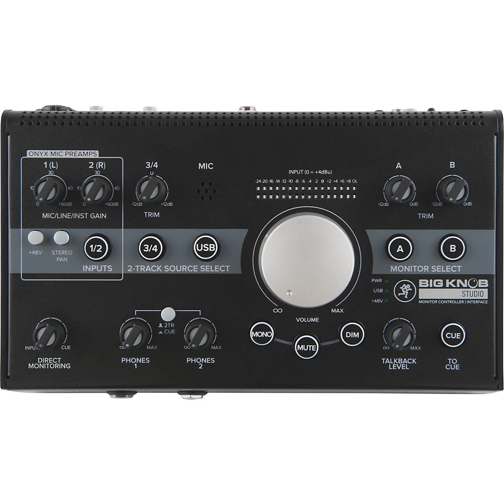 Mackie Big Knob Studio Monitor Controller Interface