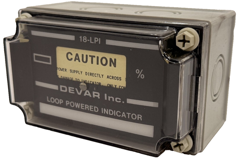NEW DEVAR INC 18-LPI LOOP POWERED INDICATOR 18LPI