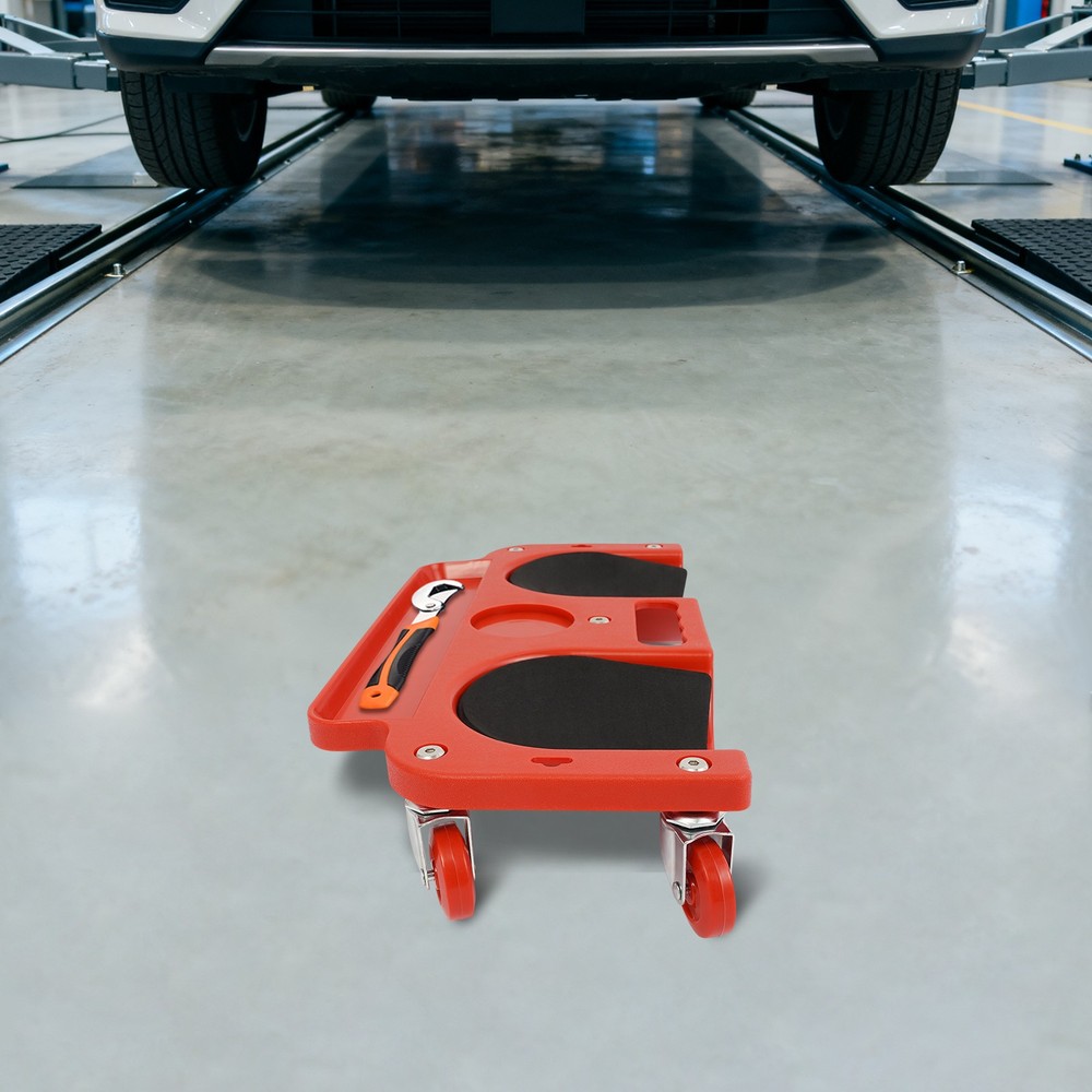 Construction Job Site Work Rolling Wheeled Pads Dolly Knee Pad Creeper Rollers