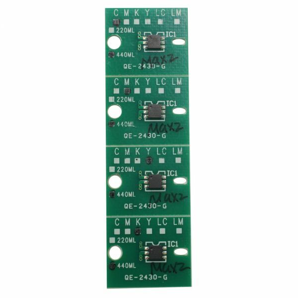 Generic Permanent ECO Solvent Max2 Chips for VP-300 / VP-540 - CMYK