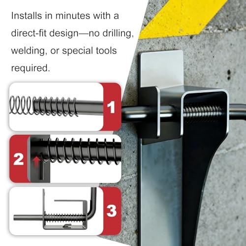 Trailer Gate Spring Latch Kit 847 (2 Pack), Utility Trailer Gate Latch