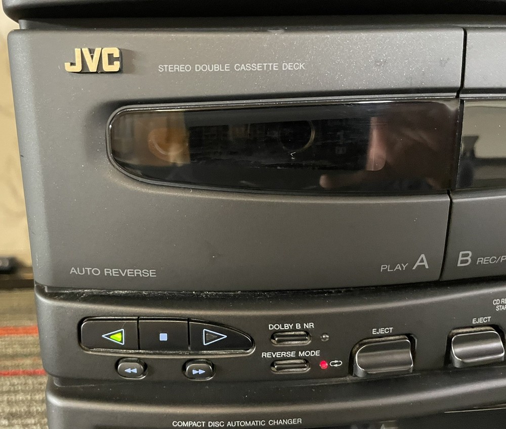 JVC CA-C33BK Stereo Receiver Working- READ
