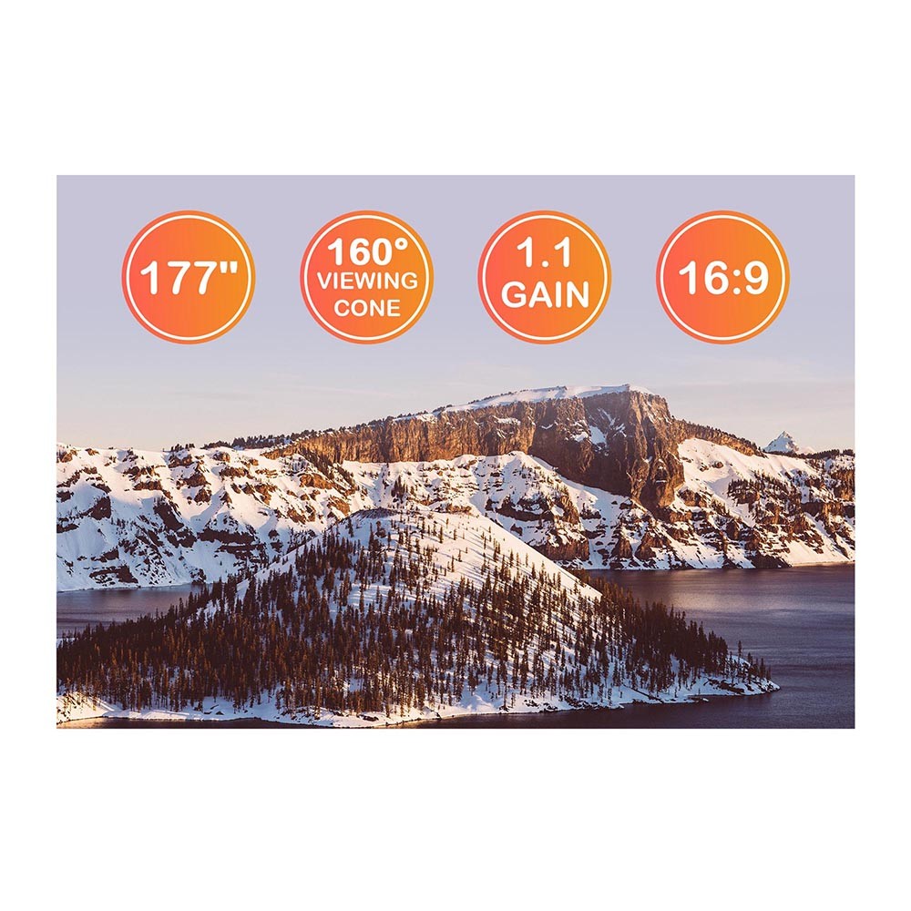 177" Projection Screen Diagonal