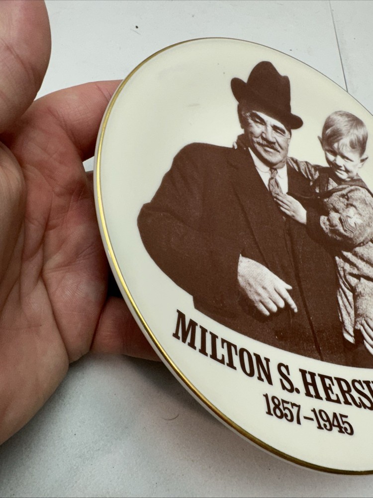 Milton S Hershey Commemorative Plate