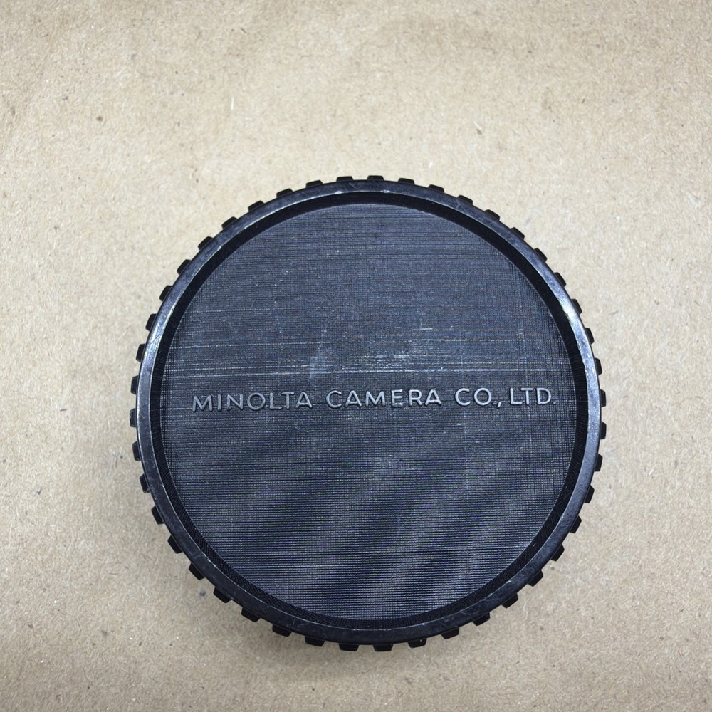 Genuine Minolta MD MC SR Mount Rear Lens Cap