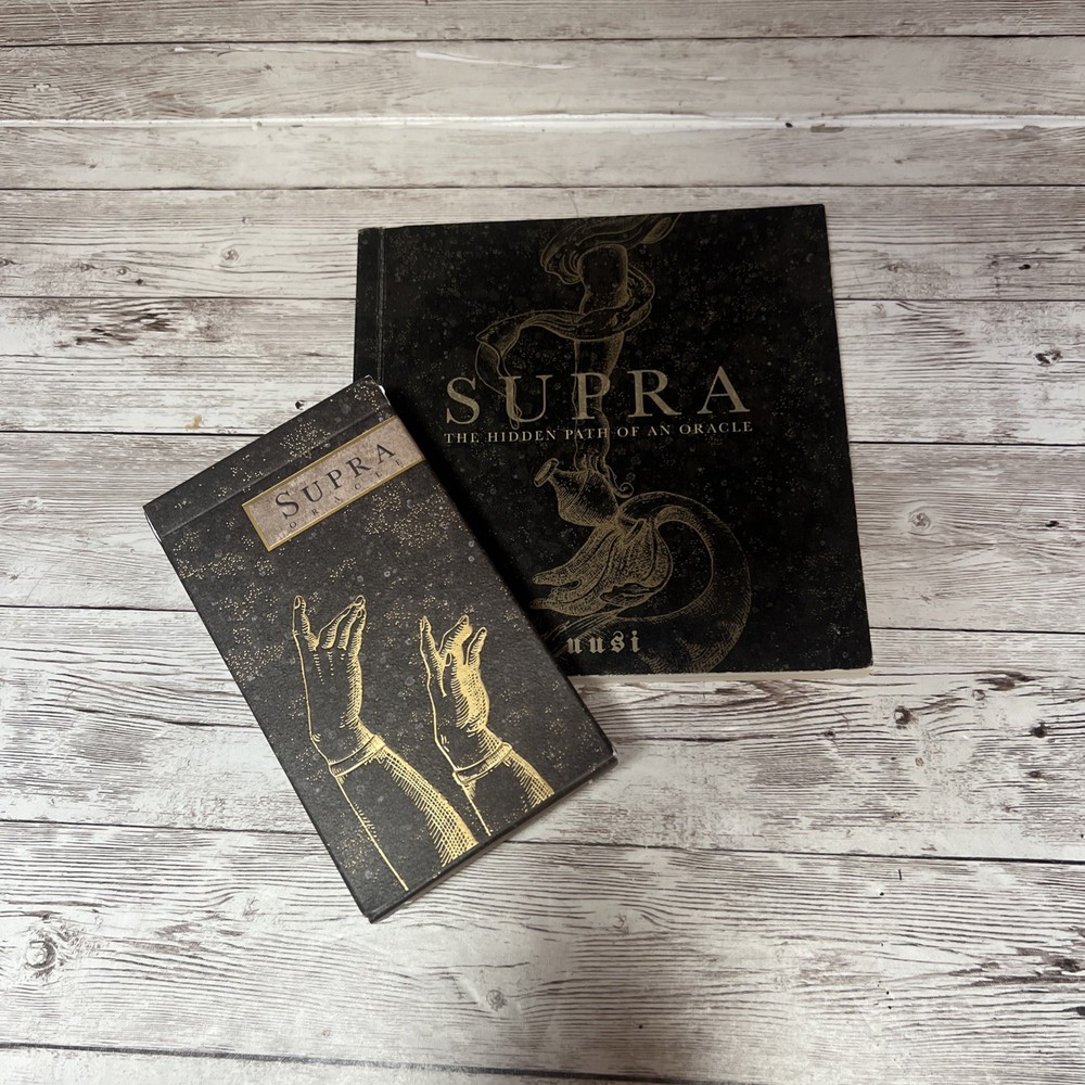 Supra Oracle by Uusi 56 Card Oracle Deck With Guidebook And Box USED