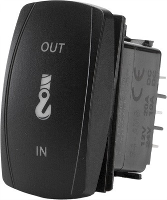 Flip Dash Switch Winch Hook SC4-AMB-A24