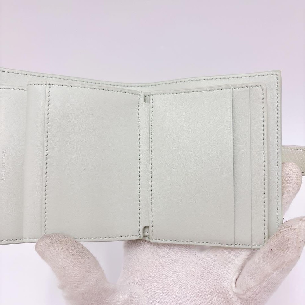 Item CELINE Small Strap Wallet Green From Japan