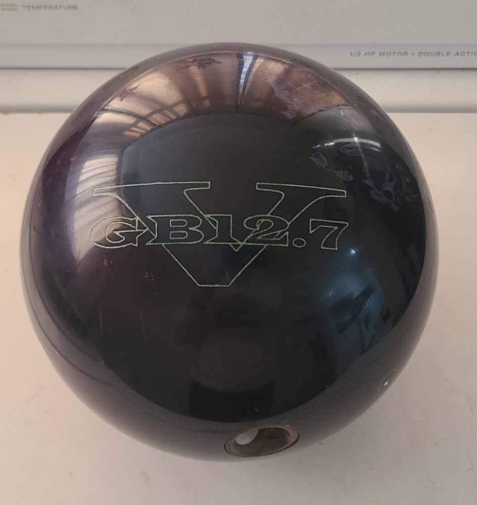 EBONITE RAID BOWLING BALL 15LBS SINGLE DRILL