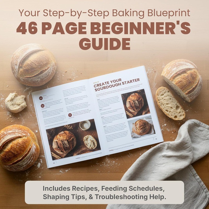 Deluxe All-Inclusive Sourdough Starter Kit with Pot. Sourdough Bread Baking