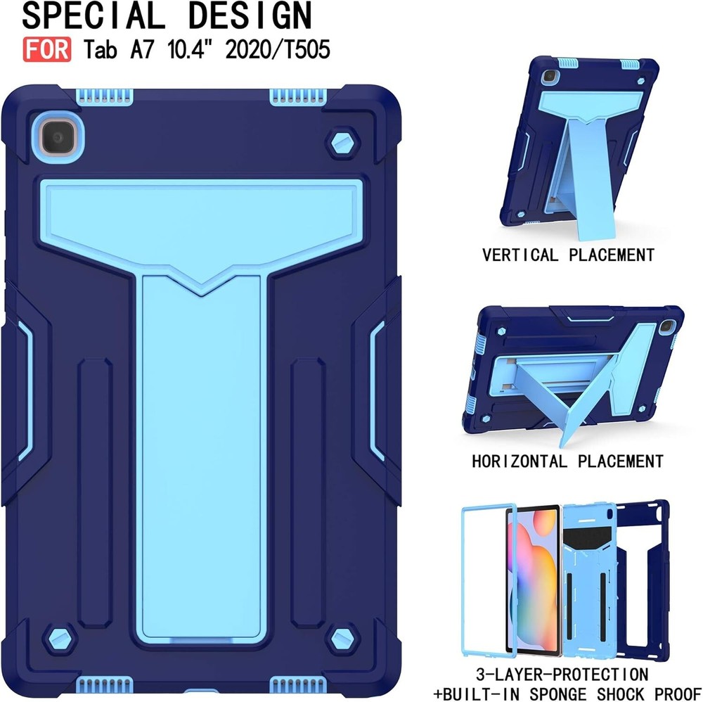 Samsung Galaxy Tab A7 10.4 Case 2020 Armor Shockproof Rugged Drop Protection