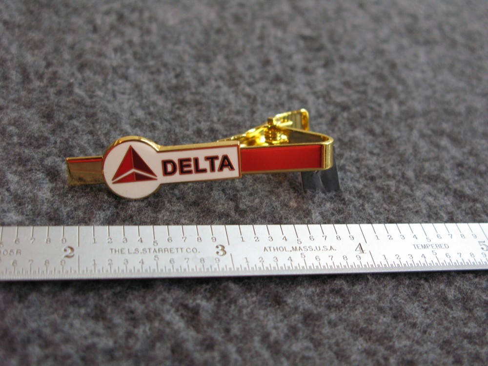 DELTA AIRLINES  /  DAL FEMALE NEW WIDGET LOGO TIE BAR