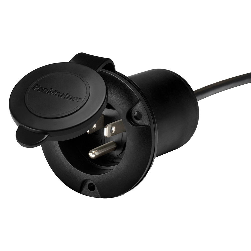 PROMARINER UNIVERSAL AC PLUG BLACK