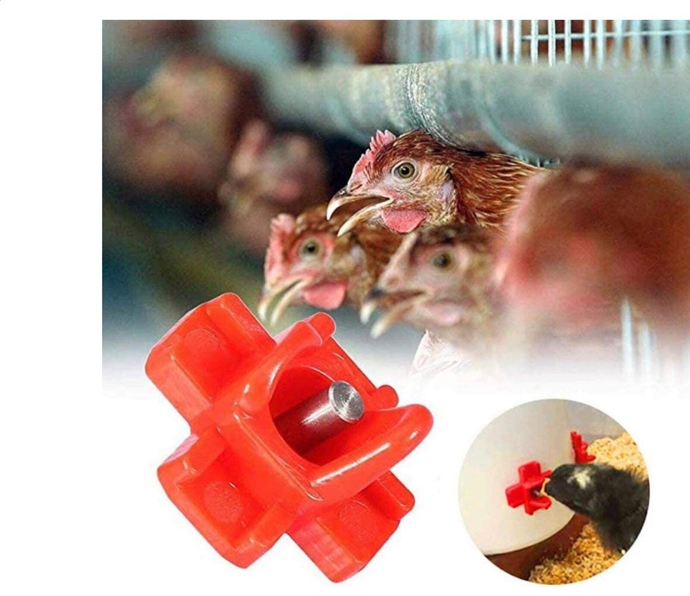 5 pack Horizontal Side Mount Chicken Nipples Water Automatic Poultry