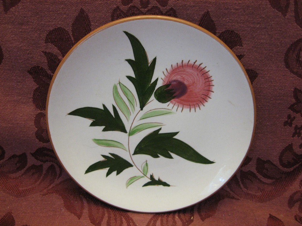 Stangl Pink Thistle Stoneware 18-Piece Lot - Nice!