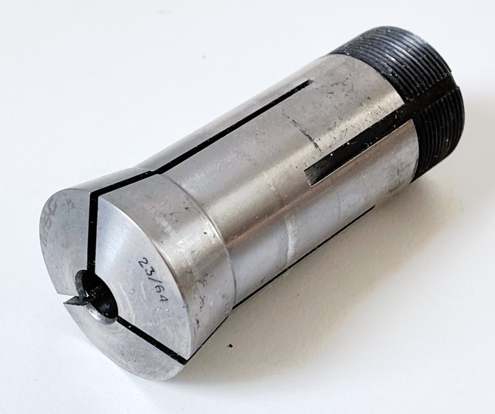 23/64" MSC  5C Round Collet External & Internal Threads .359375"