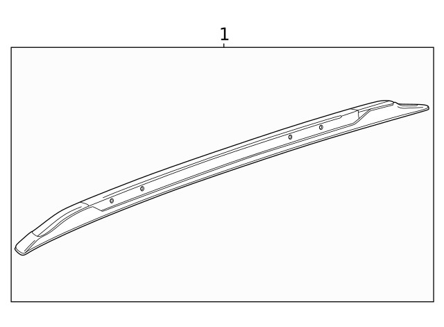 Genuine GM Side Rail 42880668