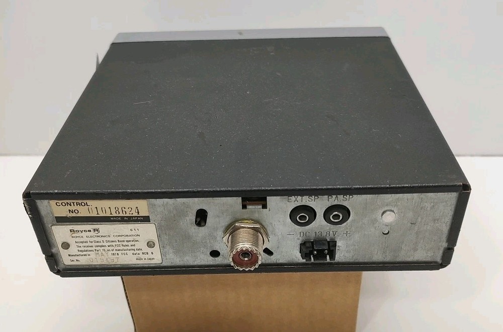 Royce CB 611 - 40 Channel Base Transceiver/Radio D