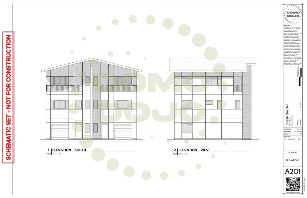 Stylish Quarter Duplex Plans – PDF Downloadable Blueprint