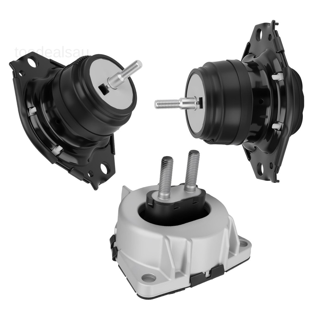 Engine Motor Mount & Transmission Compatible with Jeep Black
