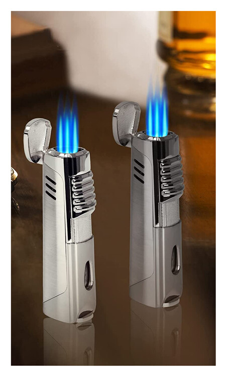 The Pinnacle Torch Lighter (Silver)