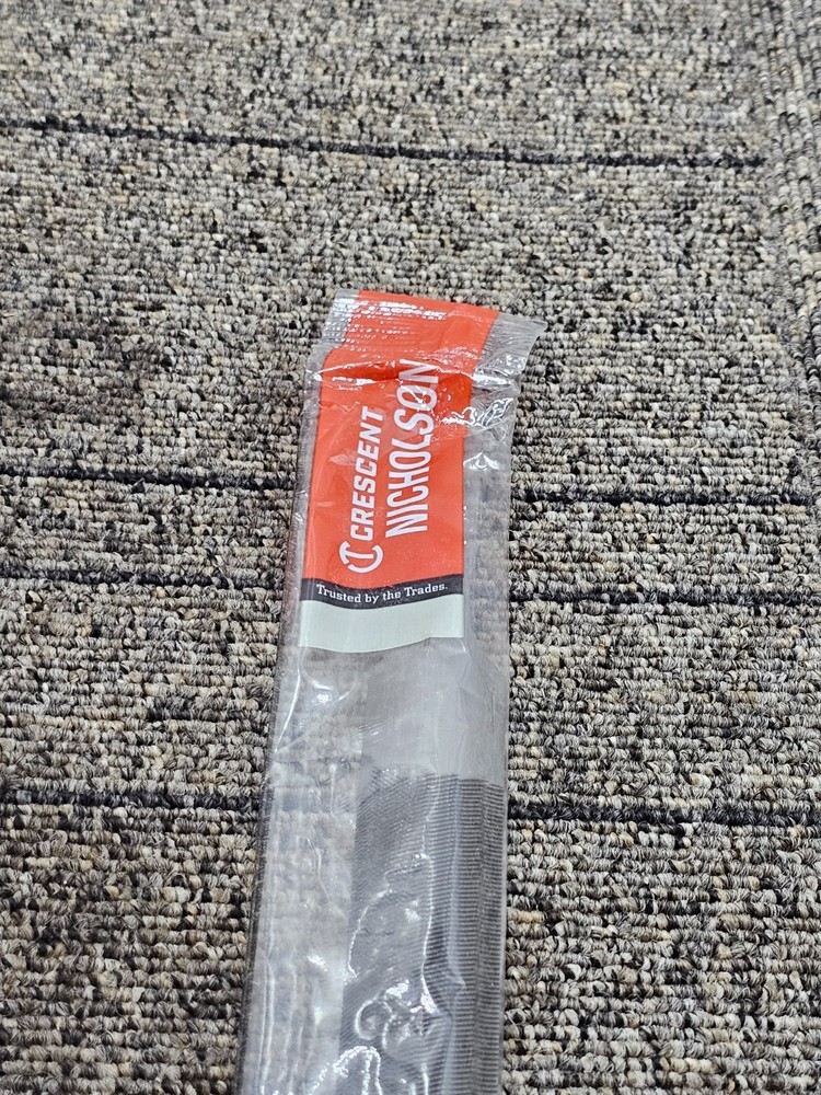 (QTY 2) Crescent Nicholson 05026N 10" Half Round Double Cut Second File