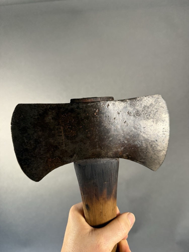 Vintage. Plumb double bit cruiser axe, 28" handle. Small Eye.