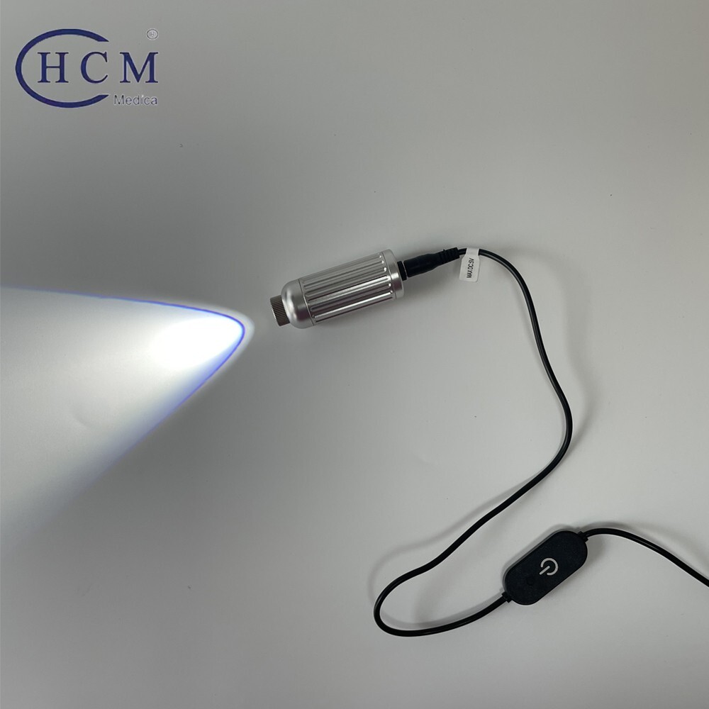 10W Mini Portable LED Light Source Fit For ENT Surgery Endoscope Light Source