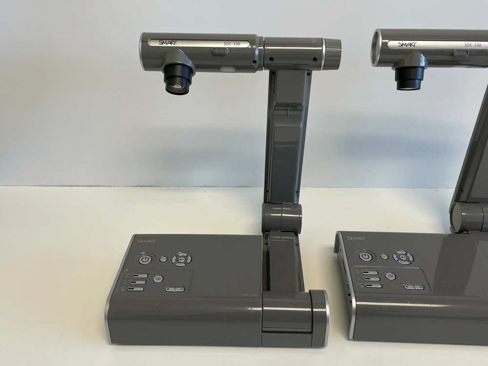 Lot of 2 Smart Technologies SDC-330 Document Camera Presenter