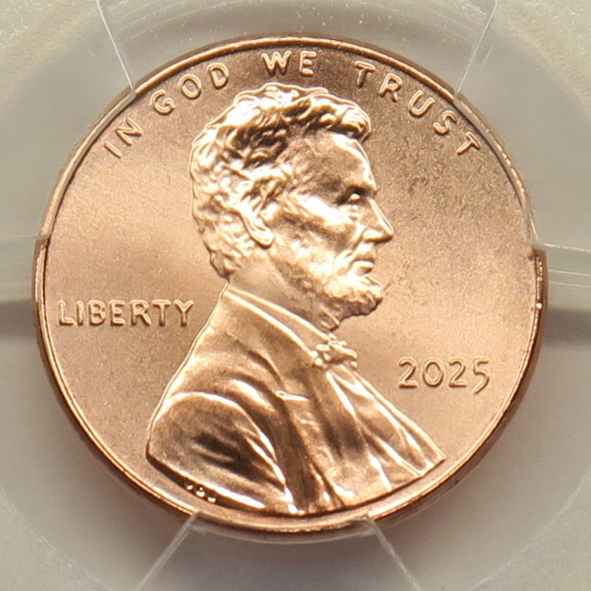 2025 Lincoln Shield Cent PCGS MS67RD, Free Shipping
