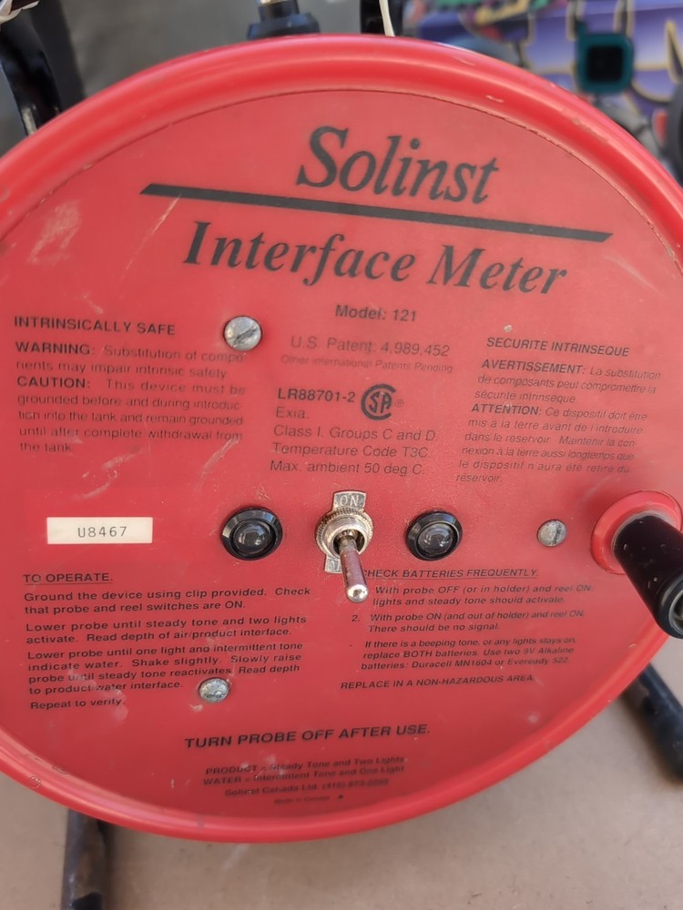 Solinst Interface Meter For Checking Water Please Take A Look It Is Model 121