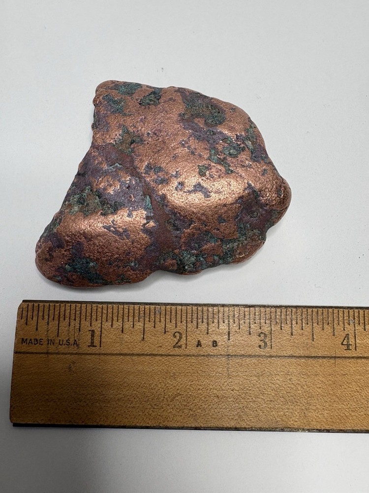 Pure Solid Native Michigan Float Copper Mineral Display Specimen Upper Peninsula