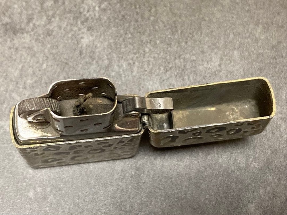 ZIPPO Armor Leopard Print Lighter, 2012