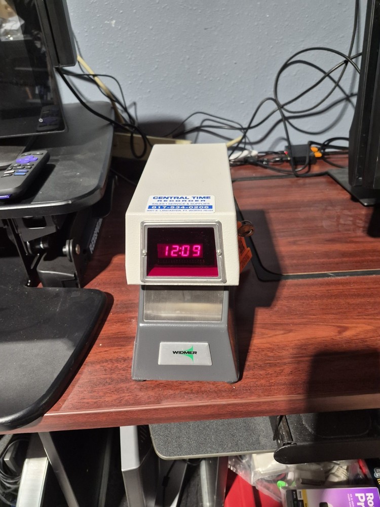 WIDMER T-LED 3 TIME STAMP WITH KEY