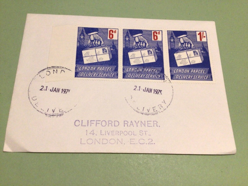 London Parcel delivery service cover Ref A4882