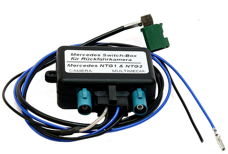 Rear View Camera Shifting Box for Mercedes Command Systems and LAND ROVER Navi