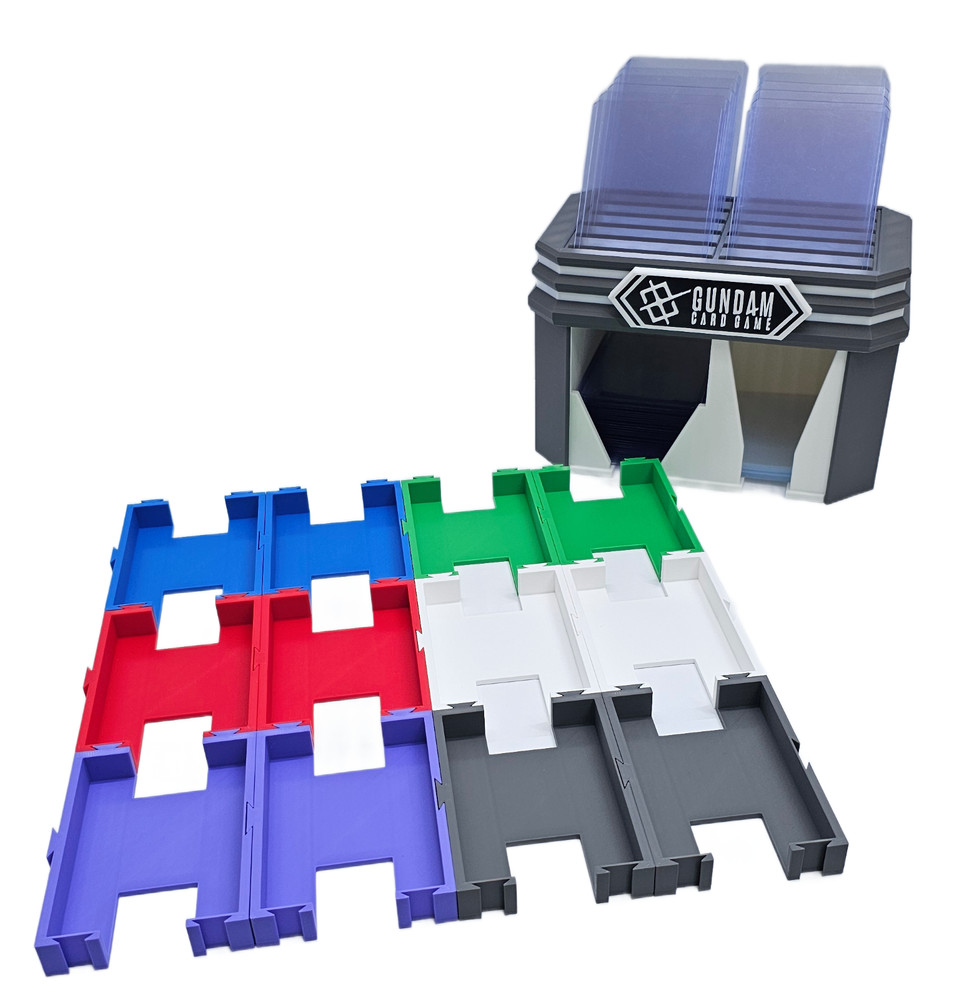Gundam Card Game Mart Style Top Loader & Sleeves Holder