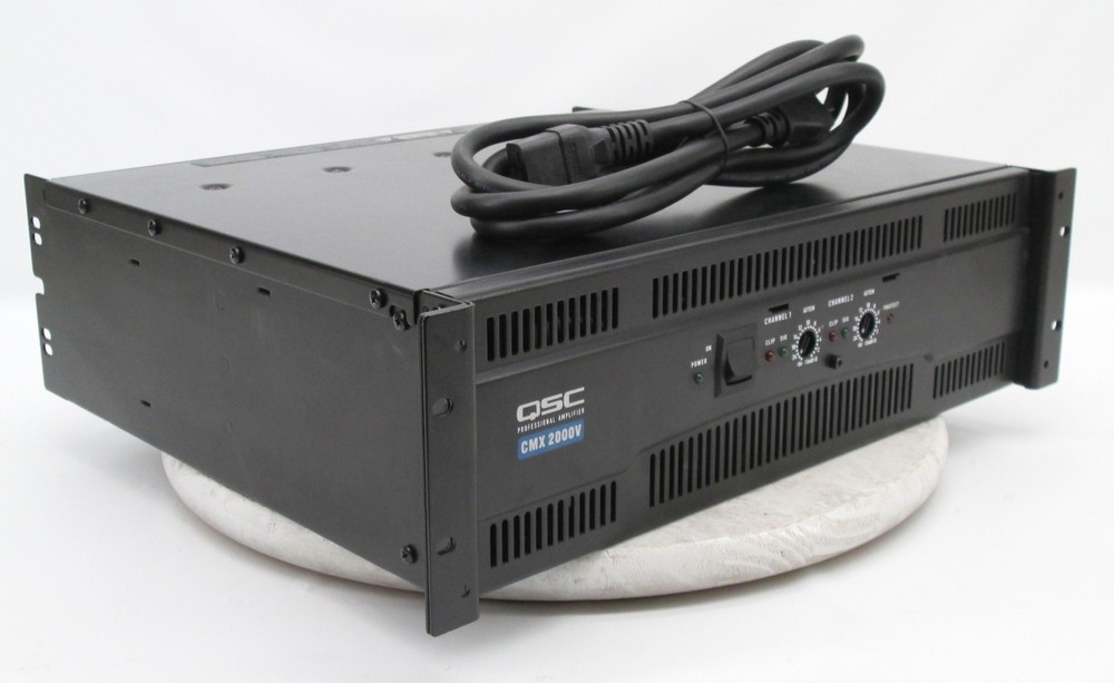 QSC CMX 2000V Flex-Use Professional Power Amplifier 2-Ch 2000W /CH @ 4-Ohms