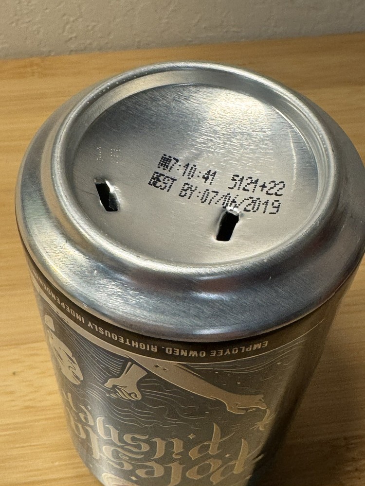 Polestar Pilsner - Empty Beer Can - Bottom Opened - Colorado
