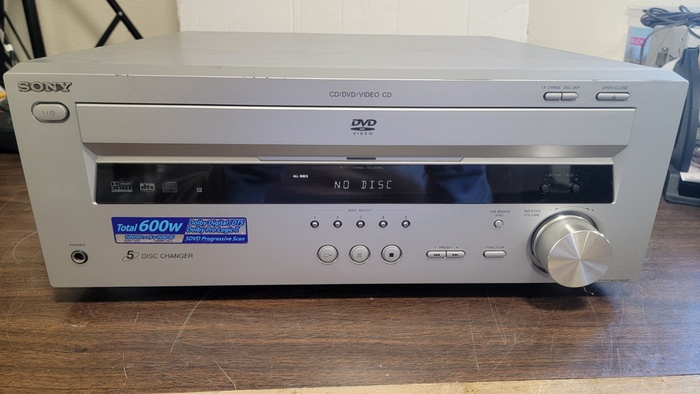 Sony AVD-K800P  5 Disc CD/DVD Changer Player