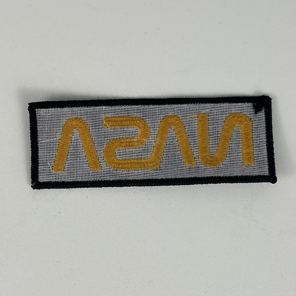 NASA APOLLO MERCURY Space Program Patch Embroidered Badge Vintage Gray B1598