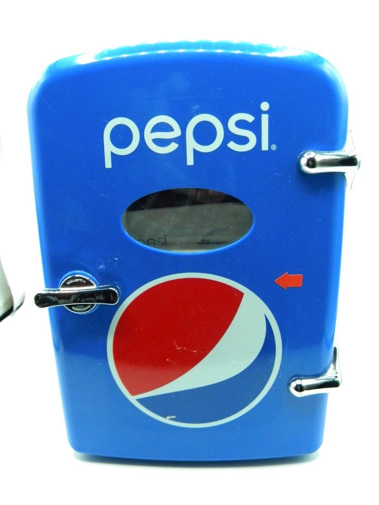 Pepsi Compact Portable Mini Cooler Mini Fridge 6 Can NEW
