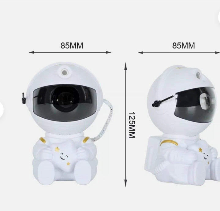 LED Galaxy Astronaut Light Projector - Magnet Head