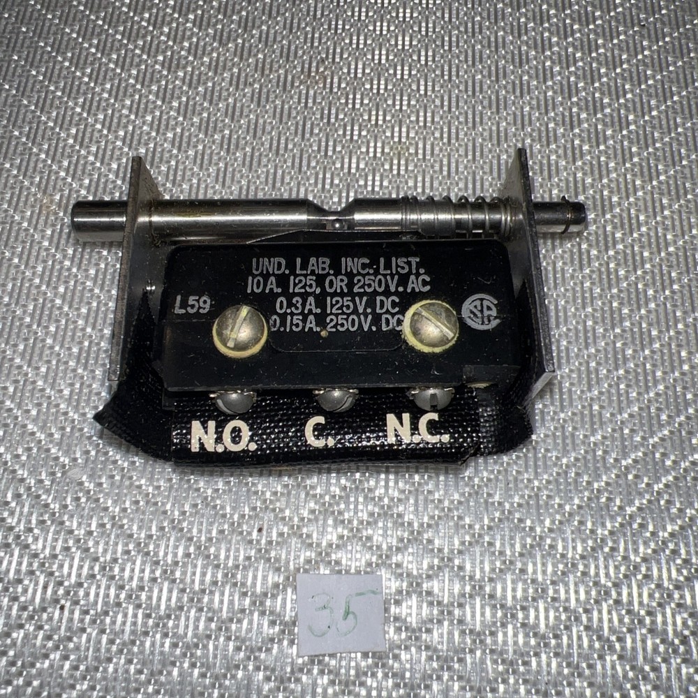 1AC6 MICRO SWITCH SWITCH INTER LOCK 15A 125 VAC SPDT