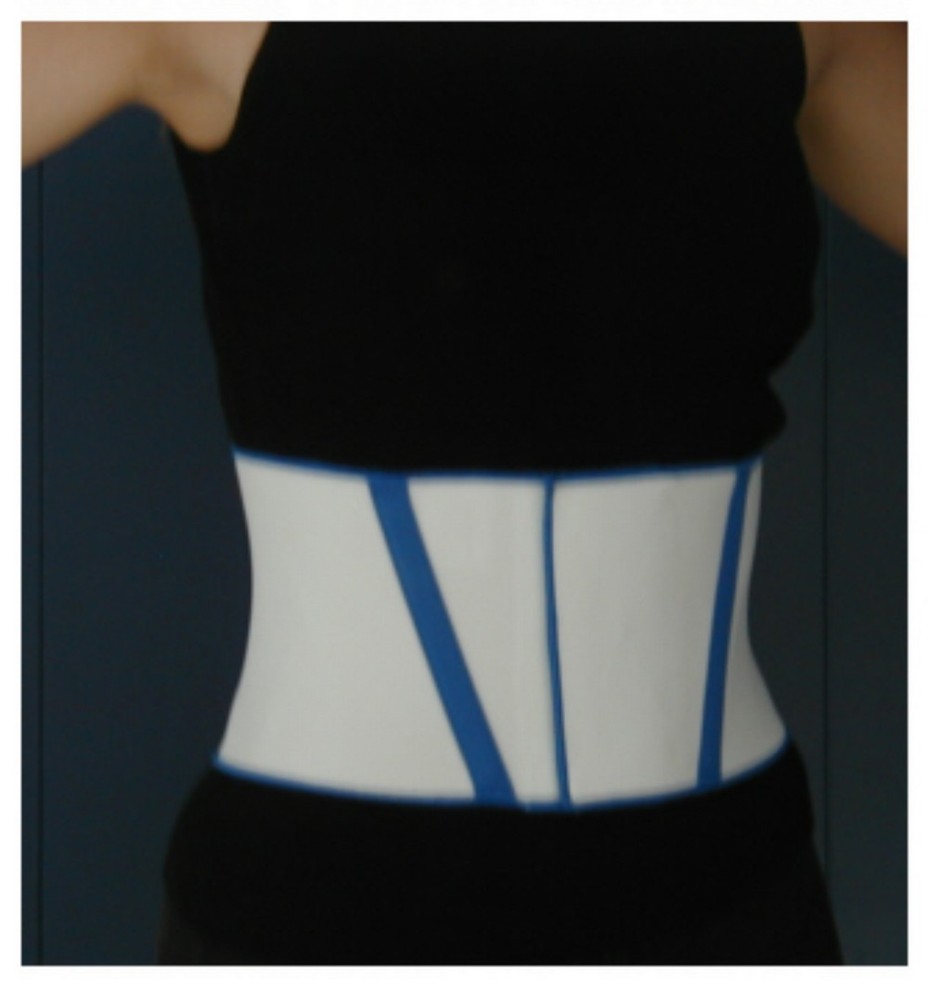 Alpha Medical 9" Lightweight Elastic Back Support